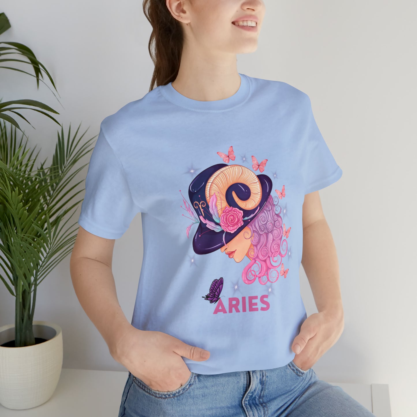 🦋 Aries 🦋 Zodiac Signs- Tees