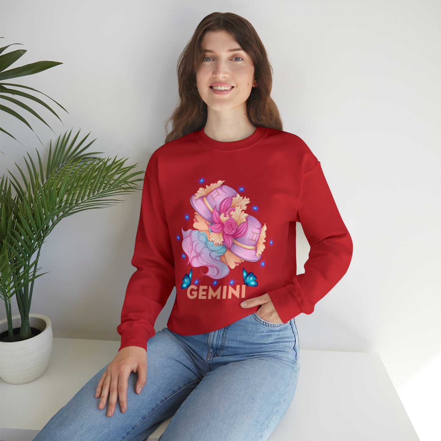 🦋 Gemini 🦋 Zodiac Signs- Sweatshirts