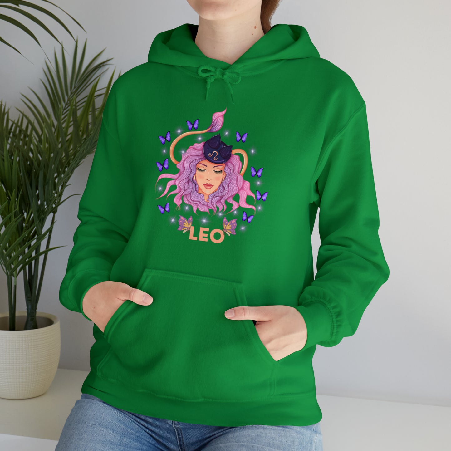🦋 Leo 🦋 Zodiac Signs- Hoodies