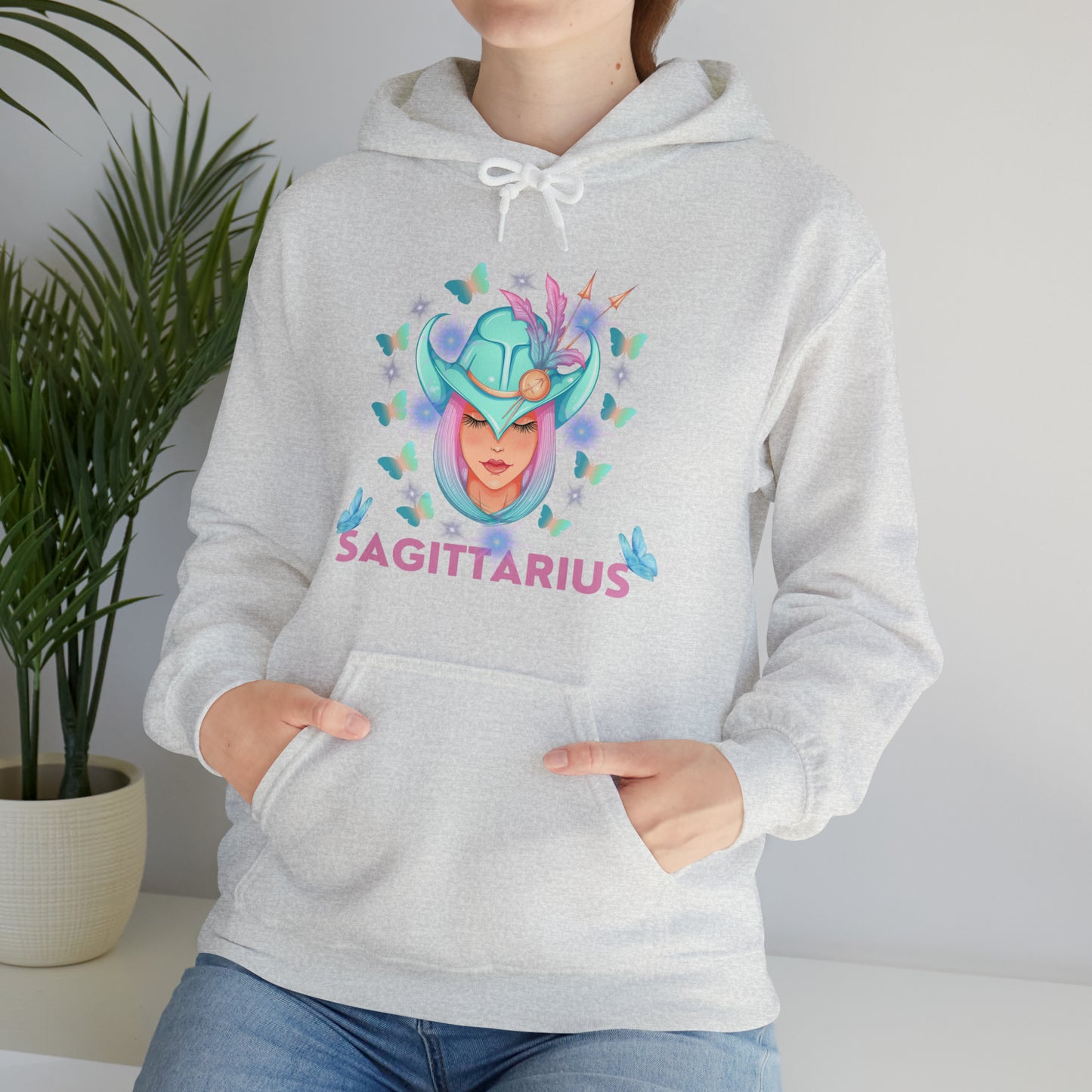 🦋 Sagittarius 🦋 Zodiac Signs- Hoodies