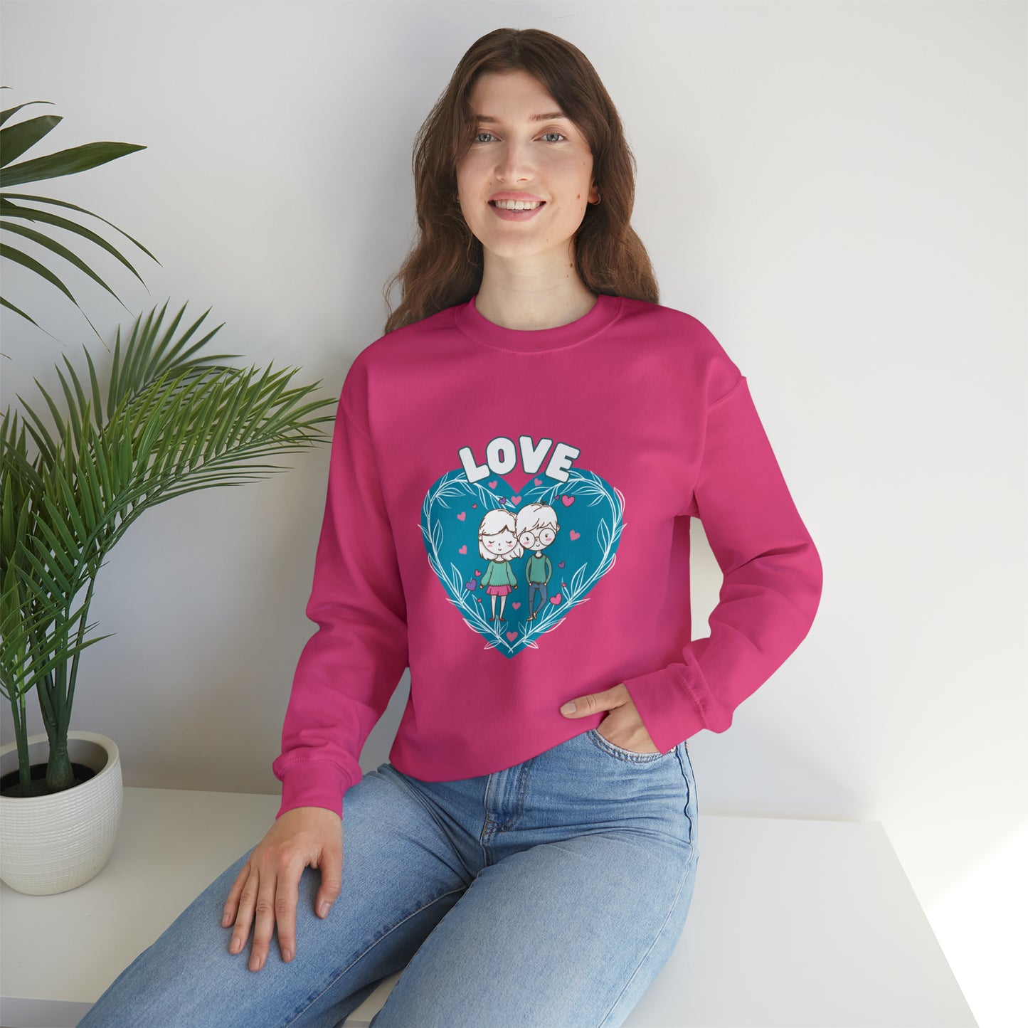 🦋 Love Heart 🦋 Sweatshirts