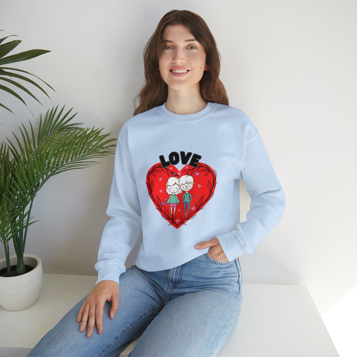 🦋 Love Heart 🦋 Sweatshirts