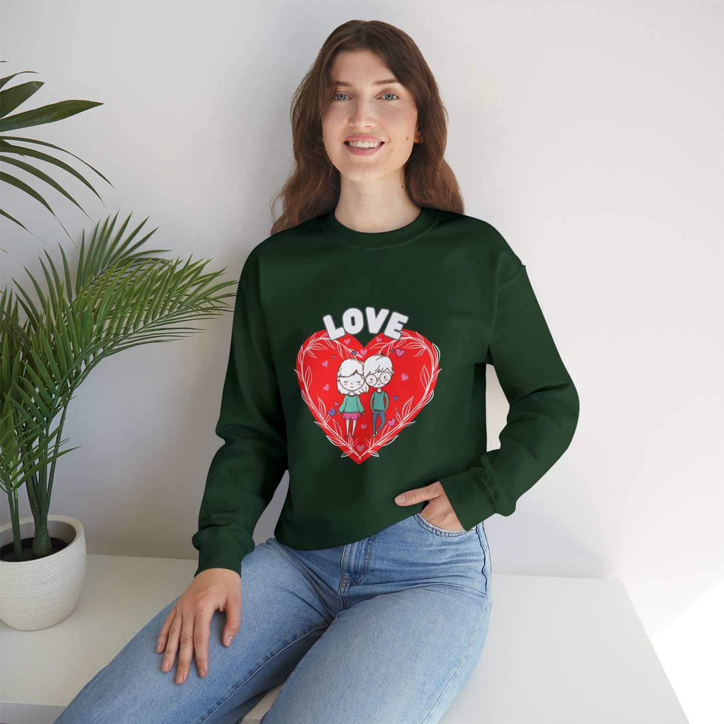 🦋 Love Heart 🦋 Sweatshirts