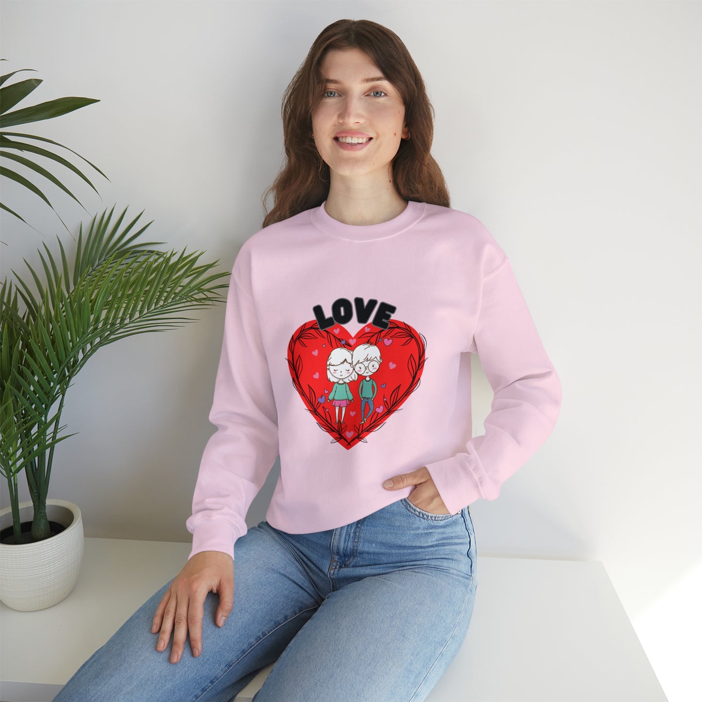 🦋 Love Heart 🦋 Sweatshirts