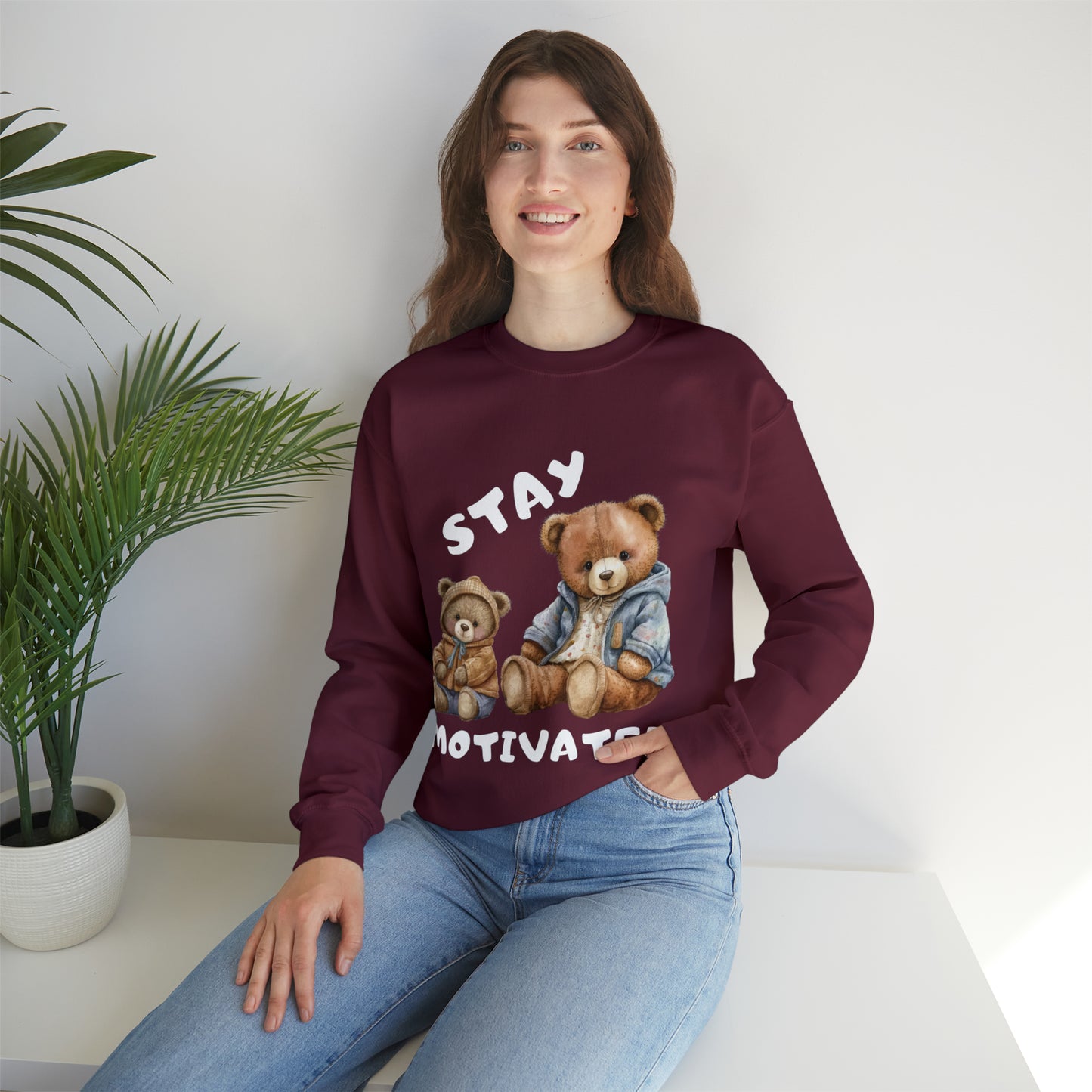 🦋 Stay Motivated 🦋 Sweatshirts