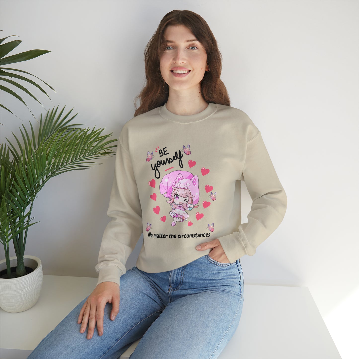 🦋 Be Yourself 🦋 Sweatshirts