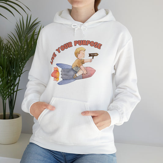 🦋 Live Your Purpose 🦋 Hoodies
