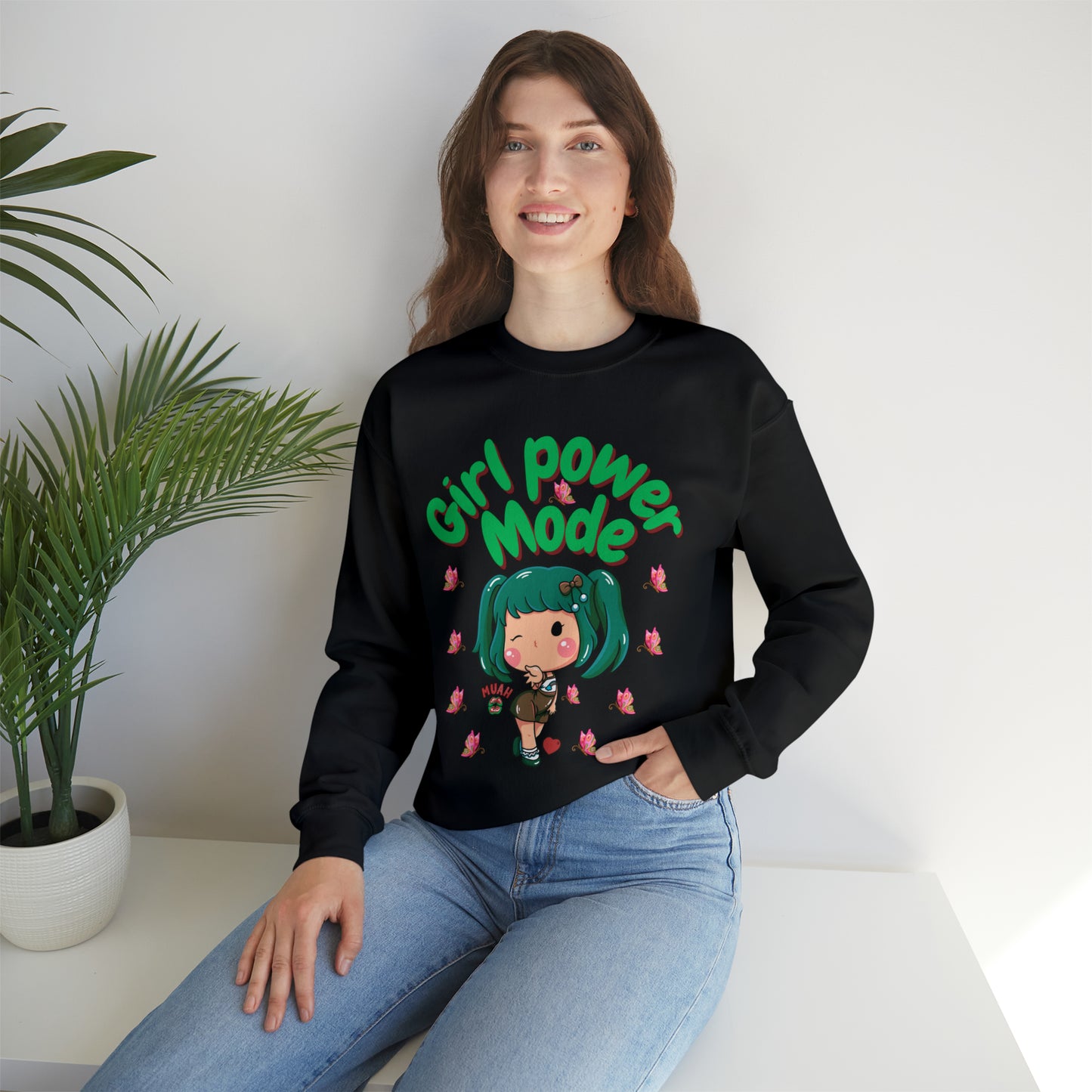 🦋 Girl Power Mode 🦋 Sweatshirts