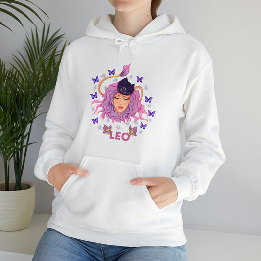 🦋 Leo 🦋 Zodiac Signs- Hoodies