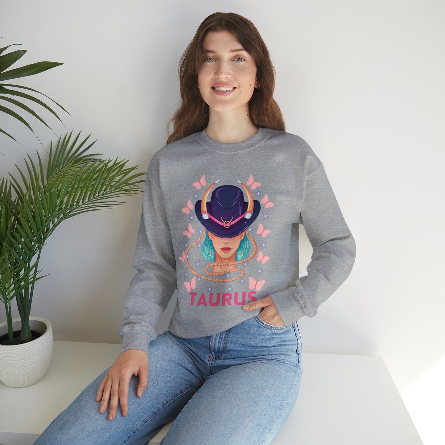 🦋 Taurus 🦋 Zodiac Signs- Sweatshirts