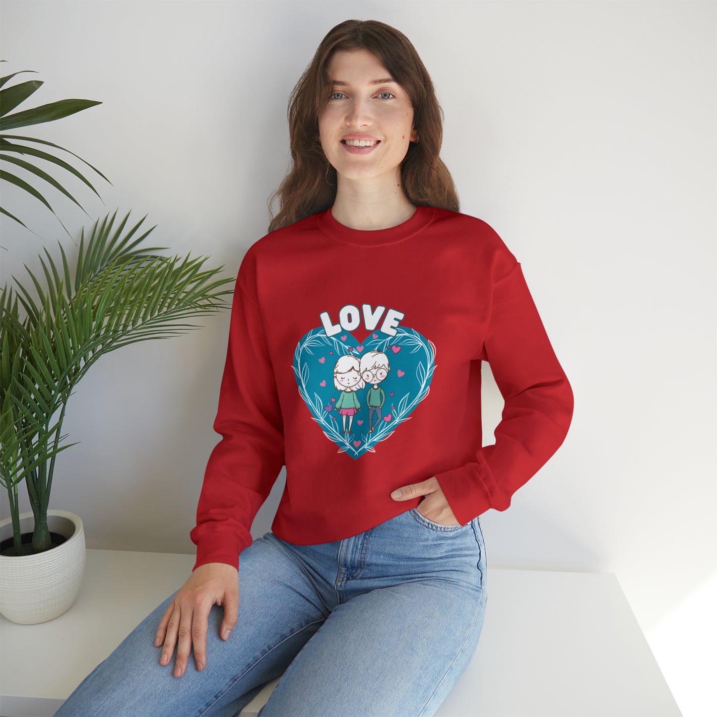 🦋 Love Heart 🦋 Sweatshirts