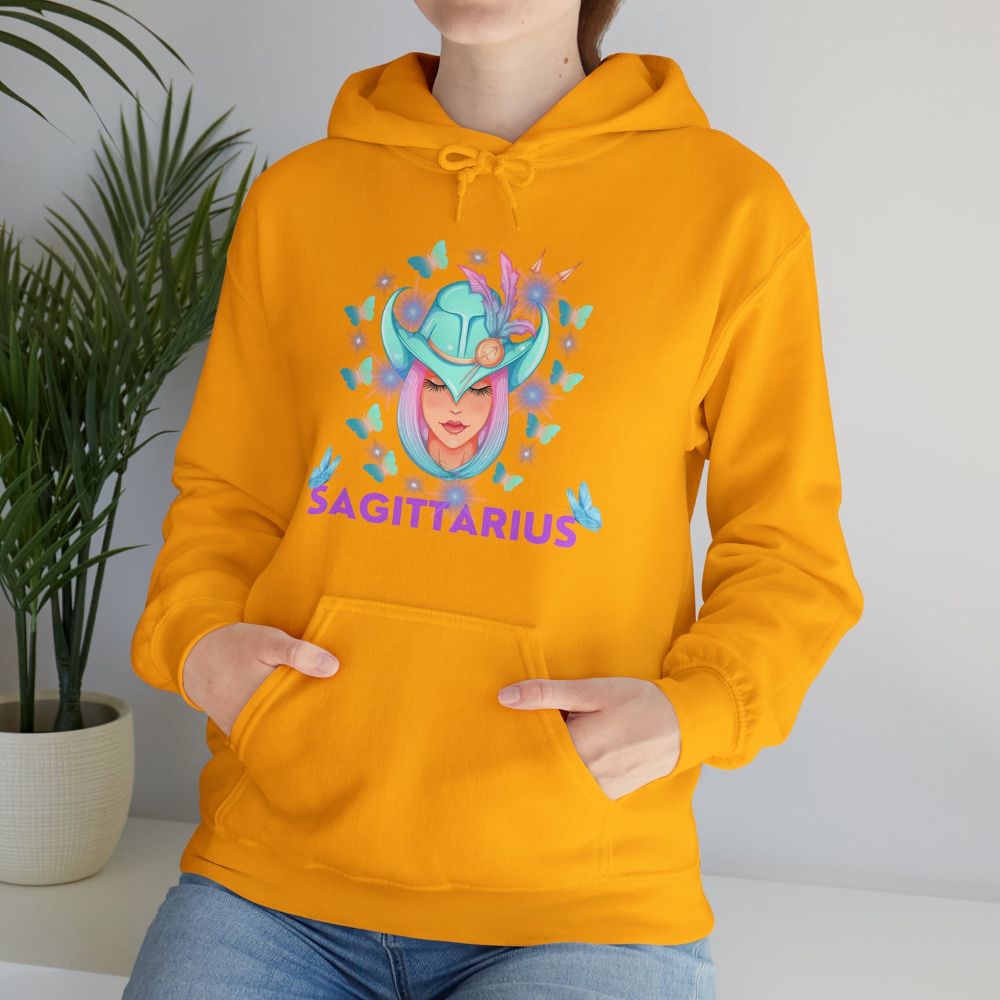 🦋 Sagittarius 🦋 Zodiac Signs- Hoodies