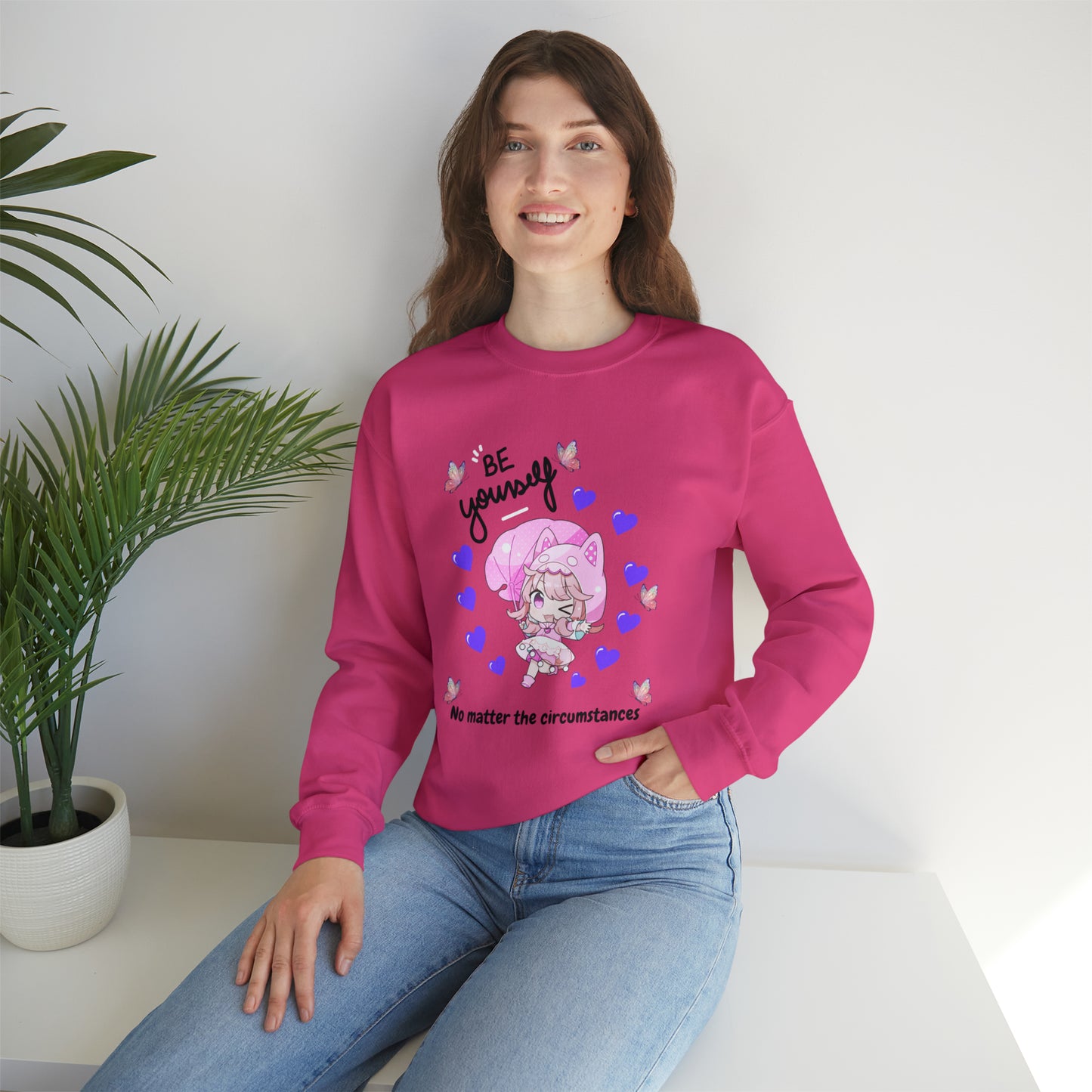 🦋 Be Yourself 🦋 Sweatshirts