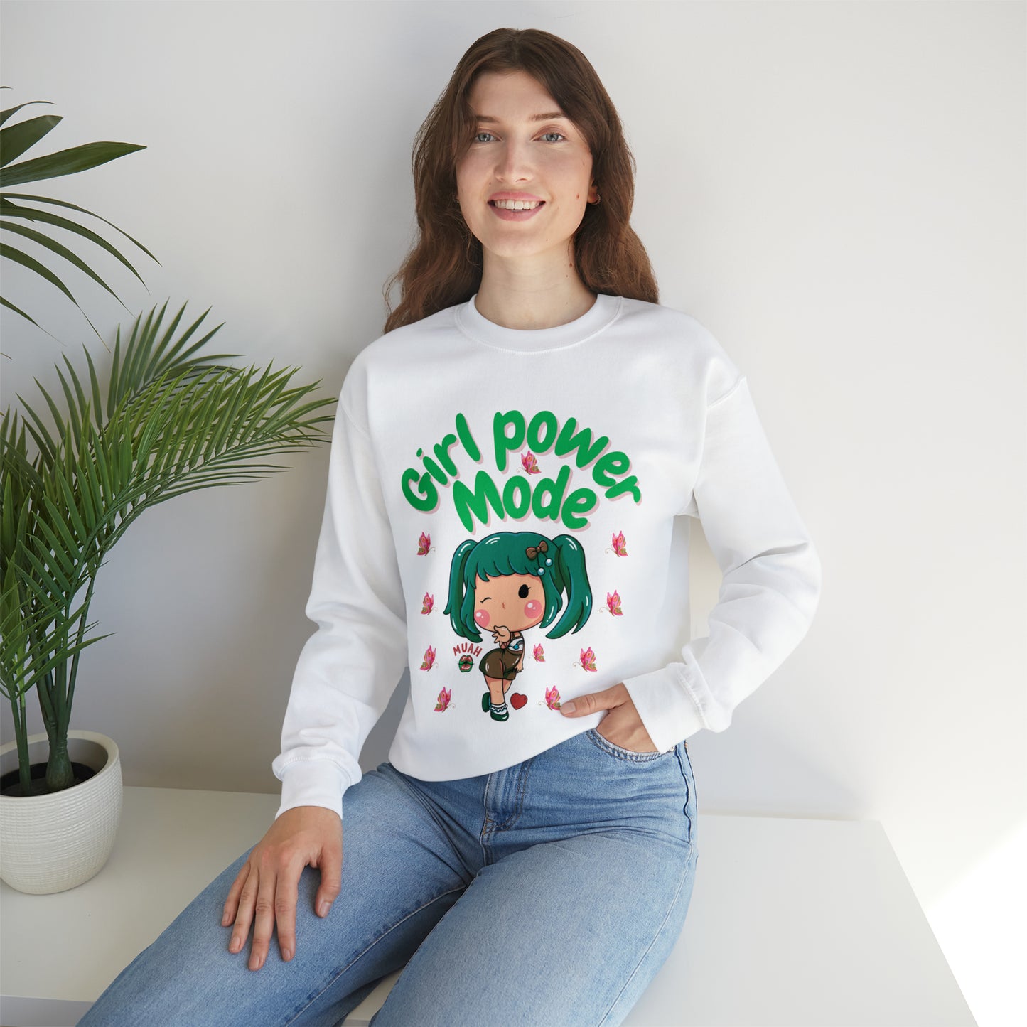 🦋 Girl Power Mode 🦋 Sweatshirts